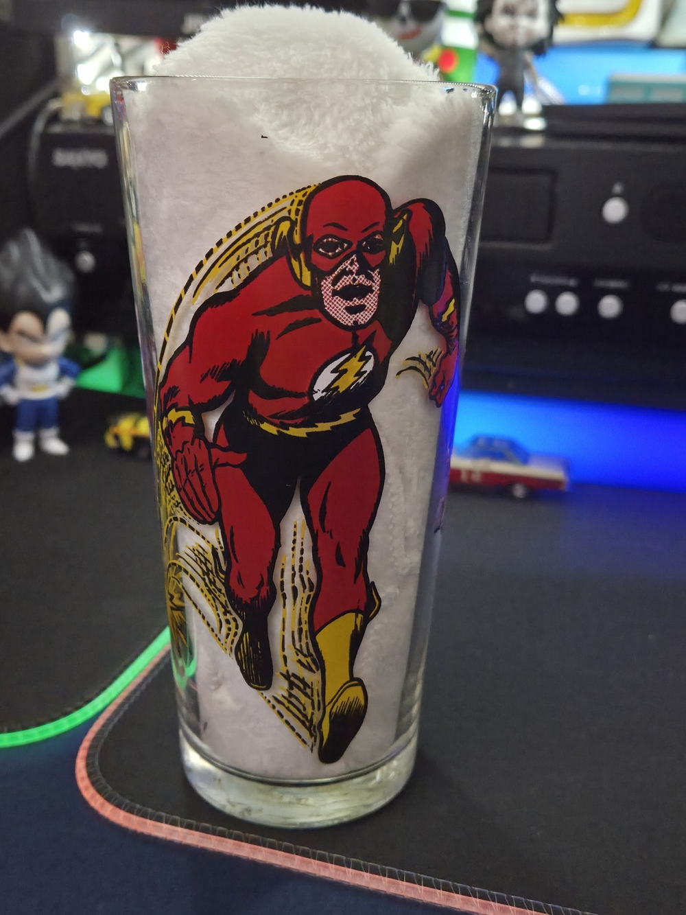 The Flash Red Glass 1971